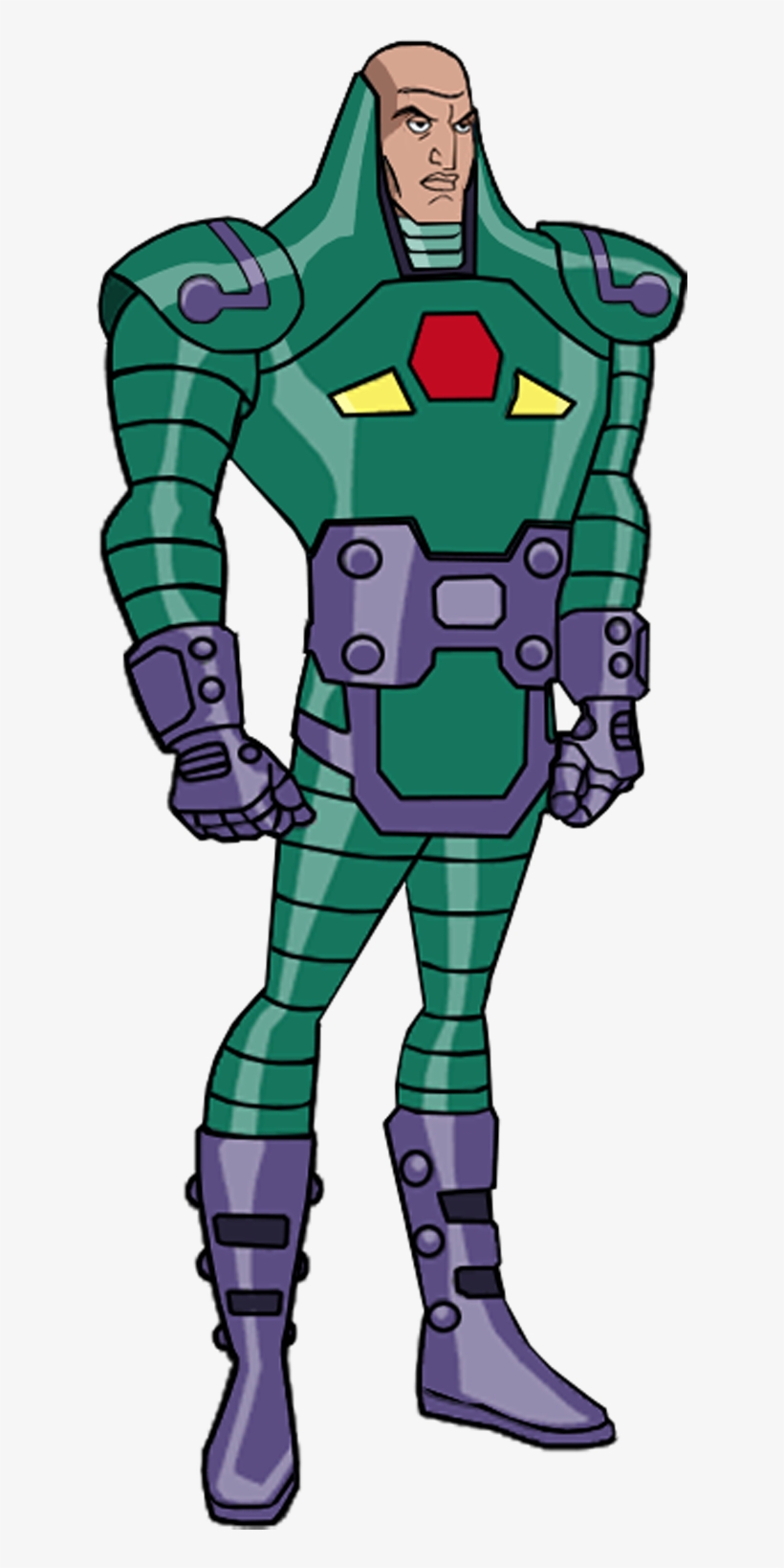 Armadura Justice League Unlimited, Lex Luthor, Bruce - Lex Luthor Comic Png, transparent png download