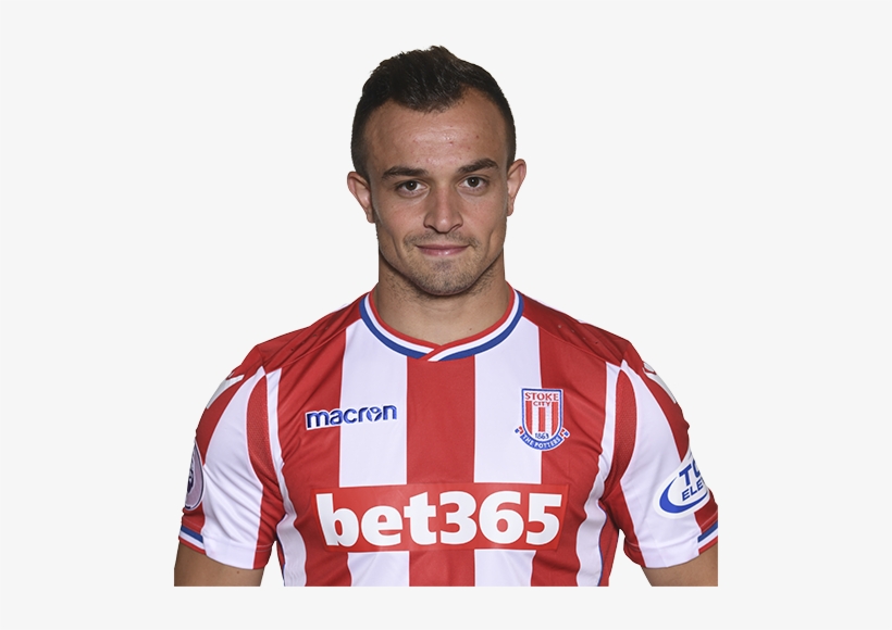 Shaqiri - Thomas Edwards Stoke City, transparent png download