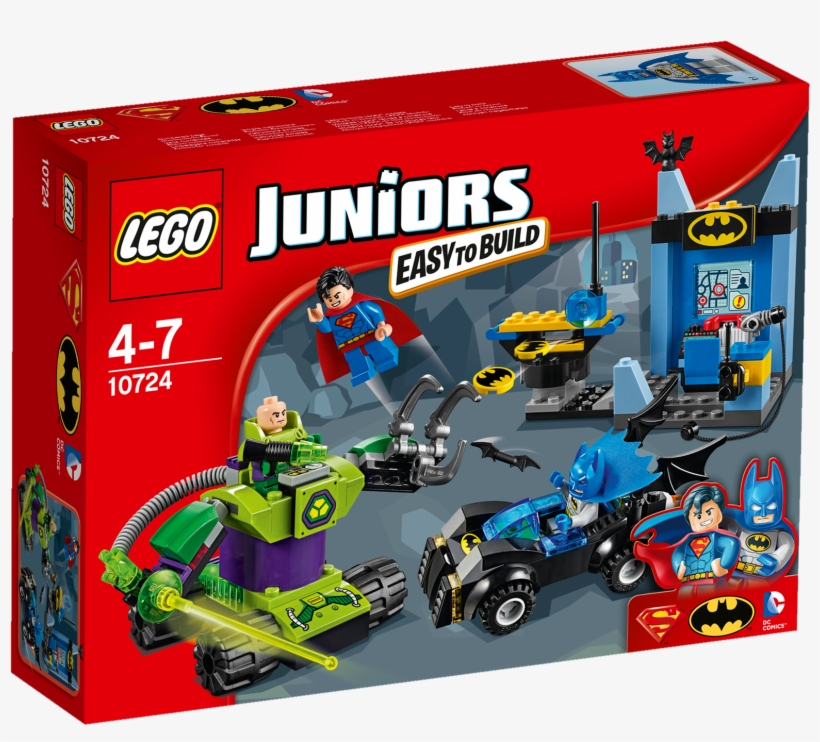 Lego Juniors Batman And Superman, transparent png download