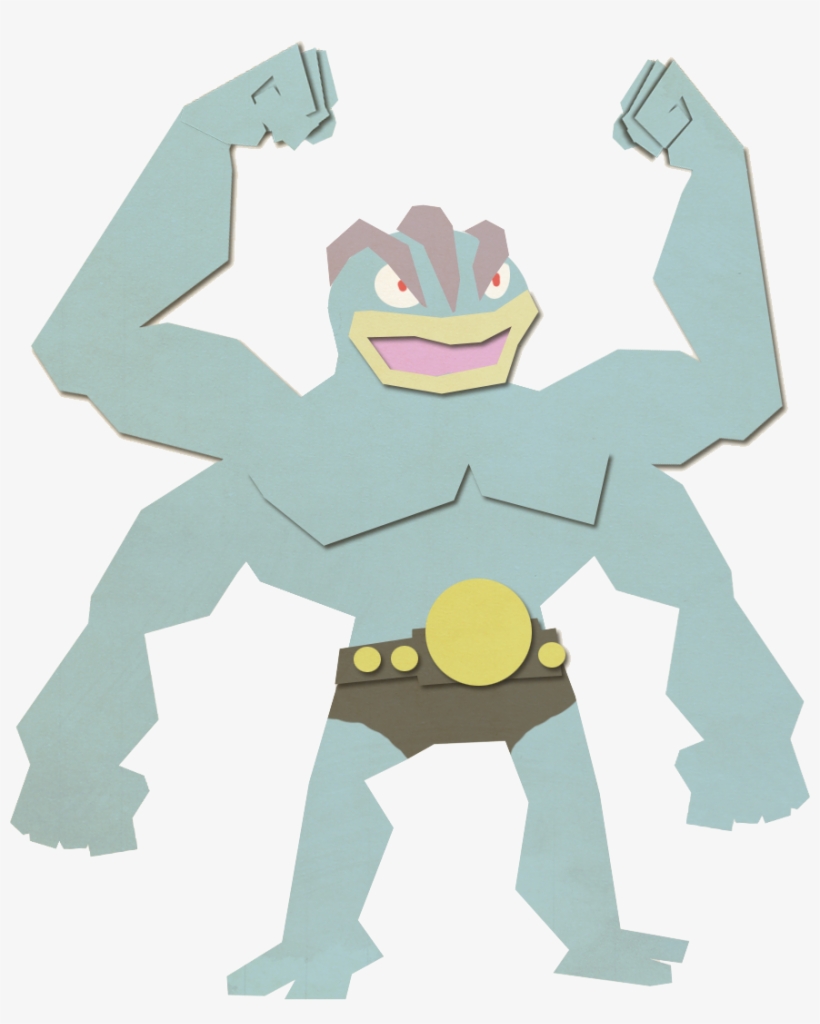 Machamp - Illustration, transparent png download