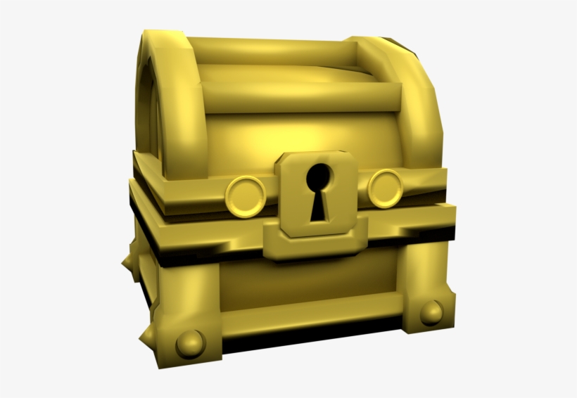 Gold Chest Image - Illustration, transparent png download