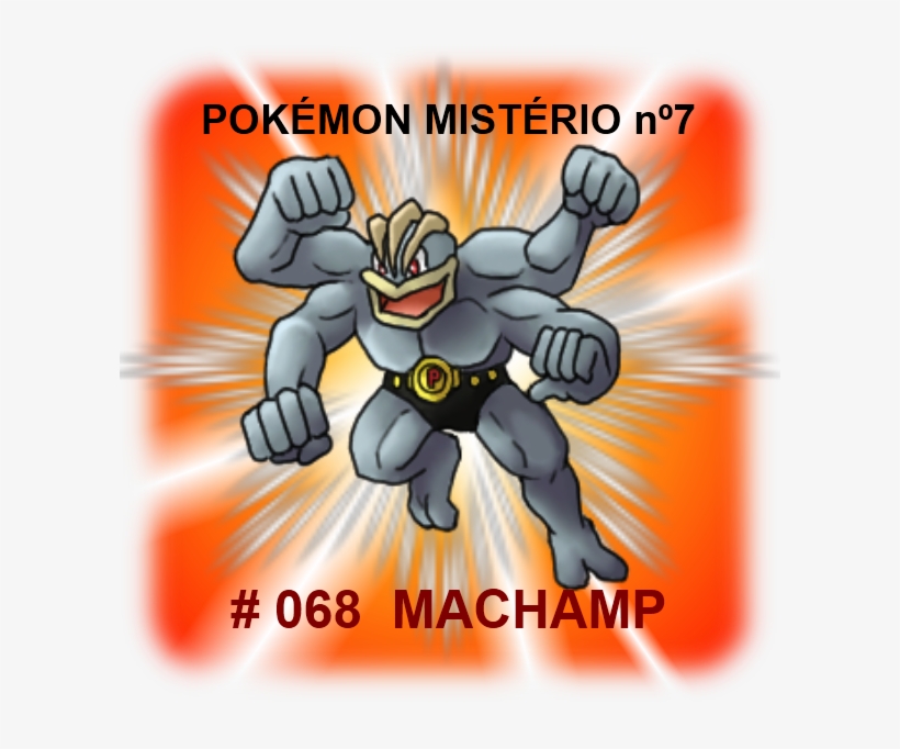 Pokémon Mistério Nº - Pokemon Machamp, transparent png download