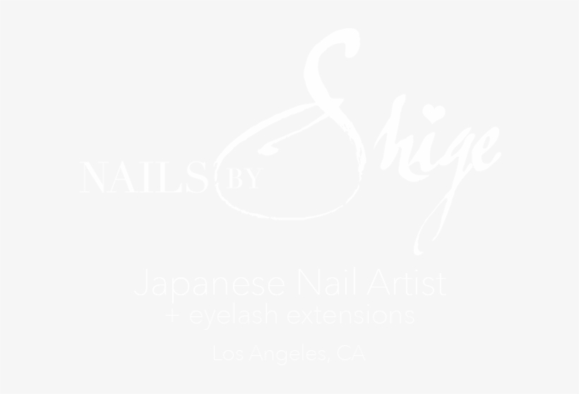 Nails By Shige - Tiff Logo White, transparent png download
