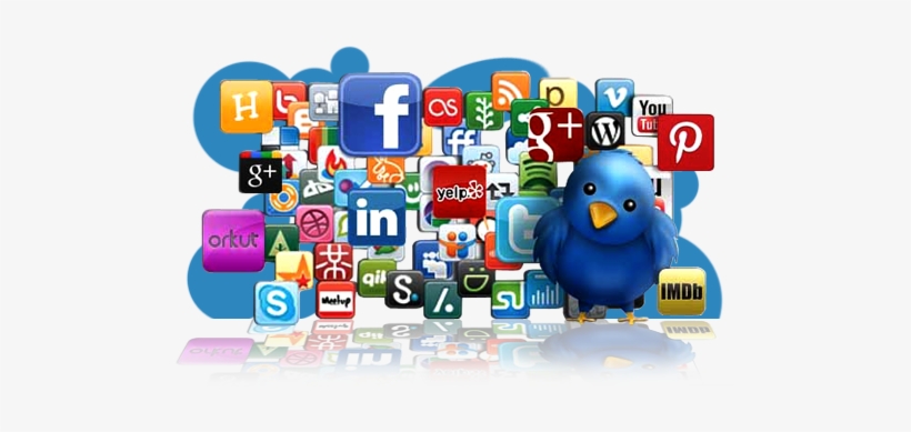 Social Media - Web Marketing Social Media, transparent png download