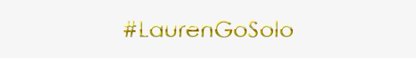 Support Lauren Jauregui's Solo Campaign - Beige, transparent png download