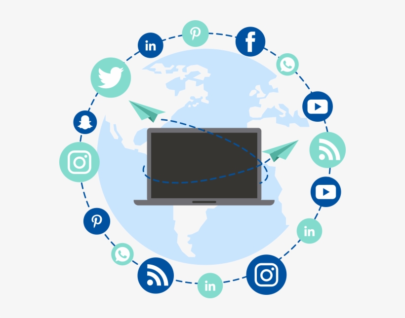 Social Media Marketing, transparent png download