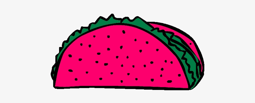 Clip Library Download Watermelon Png For Free Download - Taco And Watermelon, transparent png download