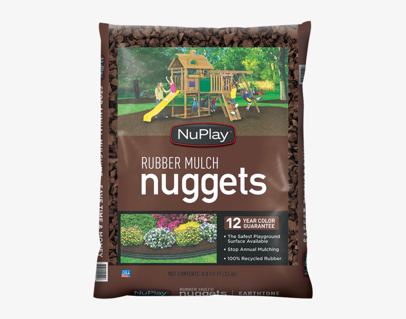 Nuplay Nugget Mulch - Nuplay Rubber Mulch Nuggets, transparent png download