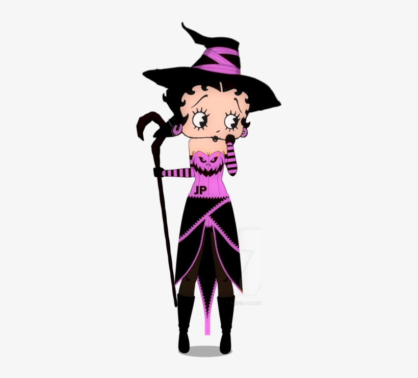Betty Boop Halloween - Betty Boop, transparent png download
