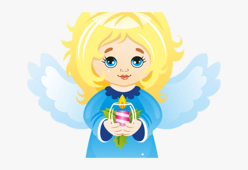 Angel Clipart Candle - Clip Art Of Angel, transparent png download