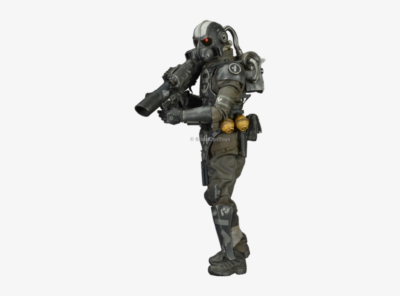 13 Project Hanroku Trooper Salt Black Deluxe Edition - 1:6 Scale Modeling, transparent png download