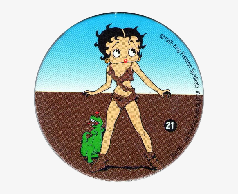 Betty Boop 21 Cavewoman Betty Boop - Betty Boop, transparent png download
