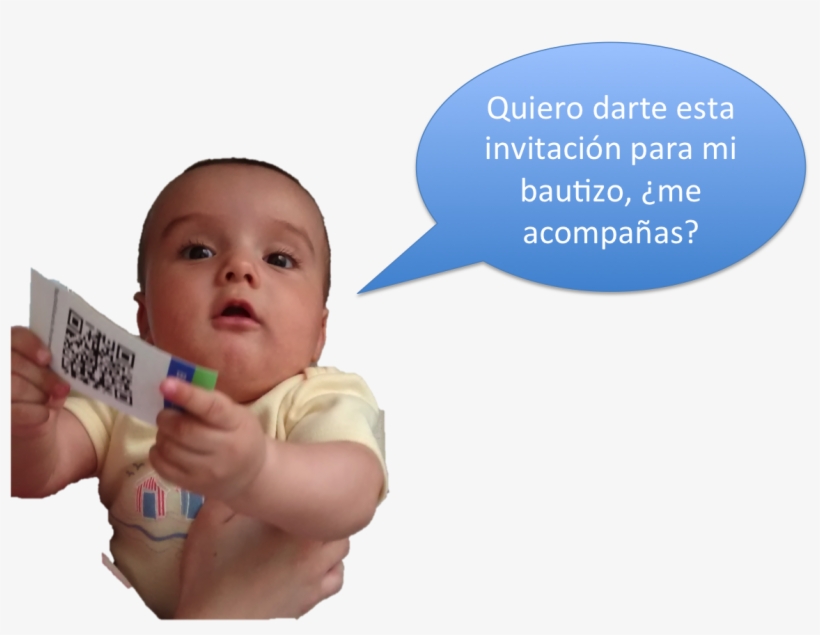 Hola, Esta No Es Una Página Común, En Realidad Es ¡la - Baptism, transparent png download