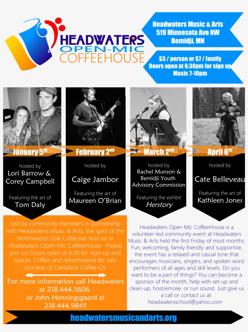 2018 Spring Coffee House Poster Png - Flyer, transparent png download