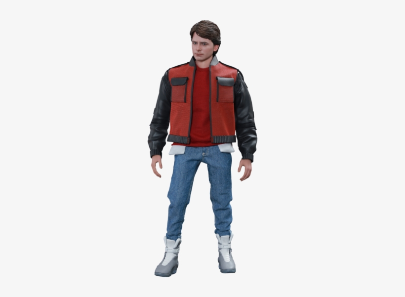 Hot Toys Back To The Future Ii - Back To The Future 2 Marty Mcfly Action Figure, transparent png download