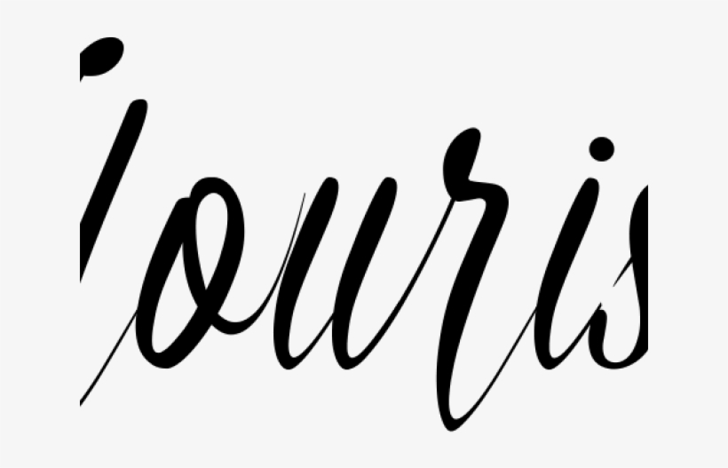 Flourish Image - Calligraphy, transparent png download