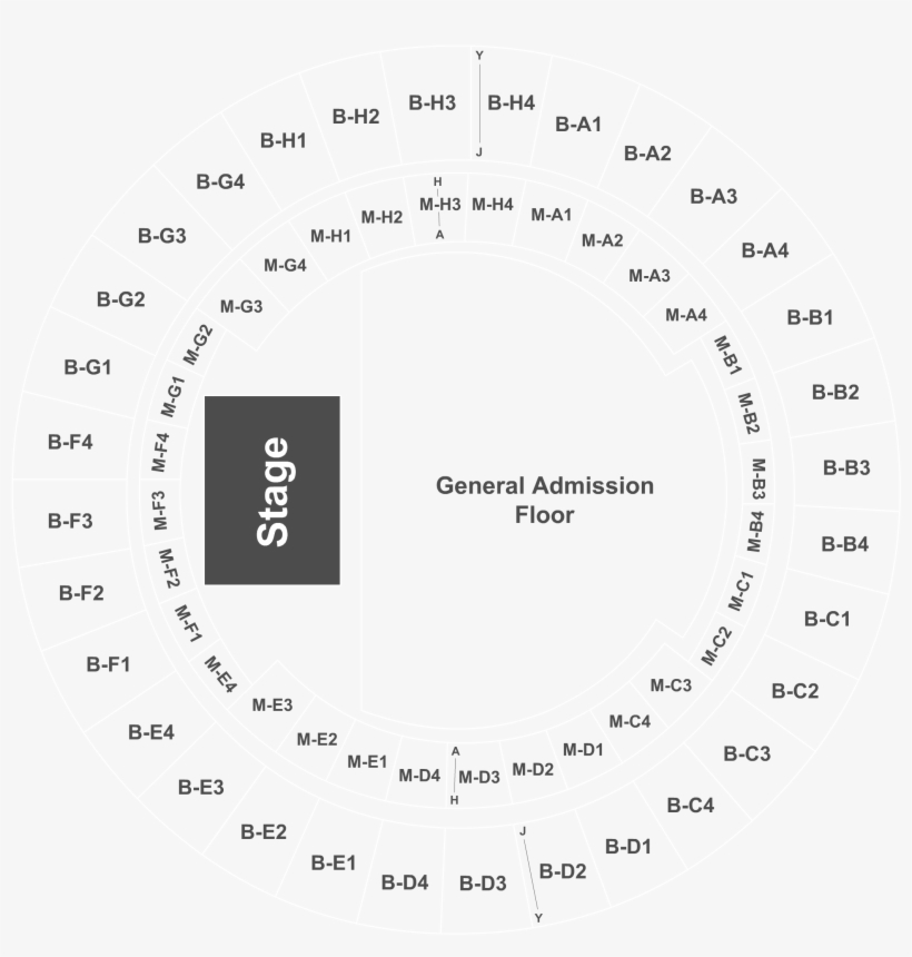 General Admission Nashville Municipal Auditorium Seating, transparent png download