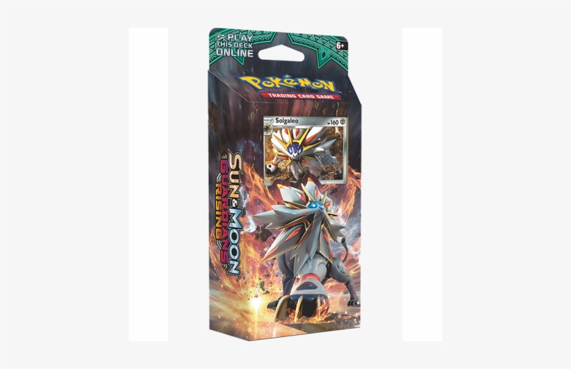 Pokemon Tcg Card Game Sun And Moon Theme Deck - Pokemon Sun & Moon Guardians Rising Theme Deck, transparent png download