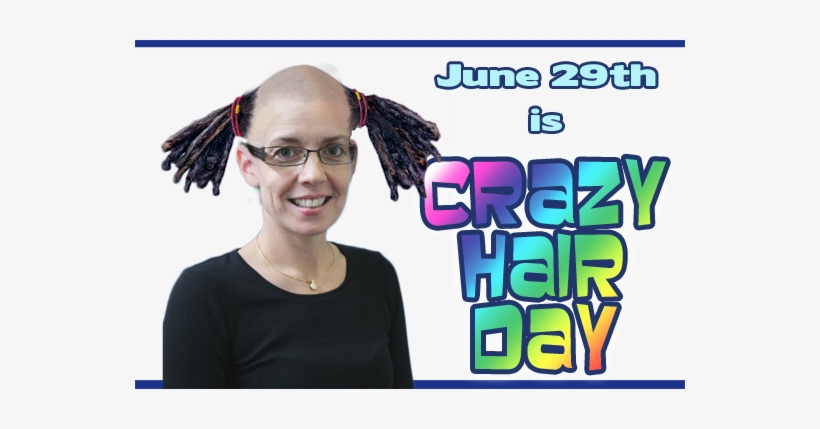Crazy Hair Day Png Graphic Library Stock - Crazy Hair Day Transparent, transparent png download
