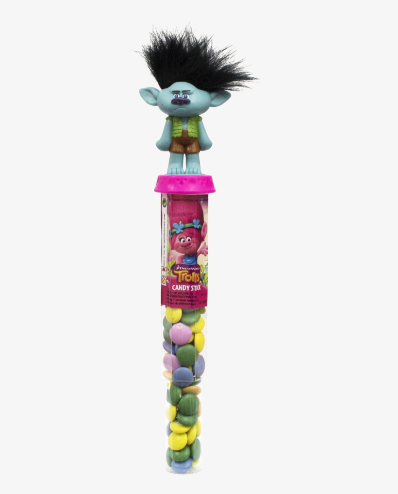 Trolls Candy Stick 01 Trolls Candy Stick 02 - Stick Candy, transparent png download