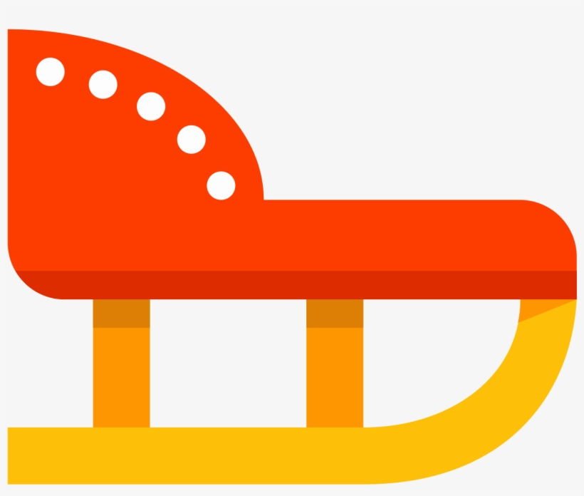 Sled Icon - Sled Icon Png, transparent png download