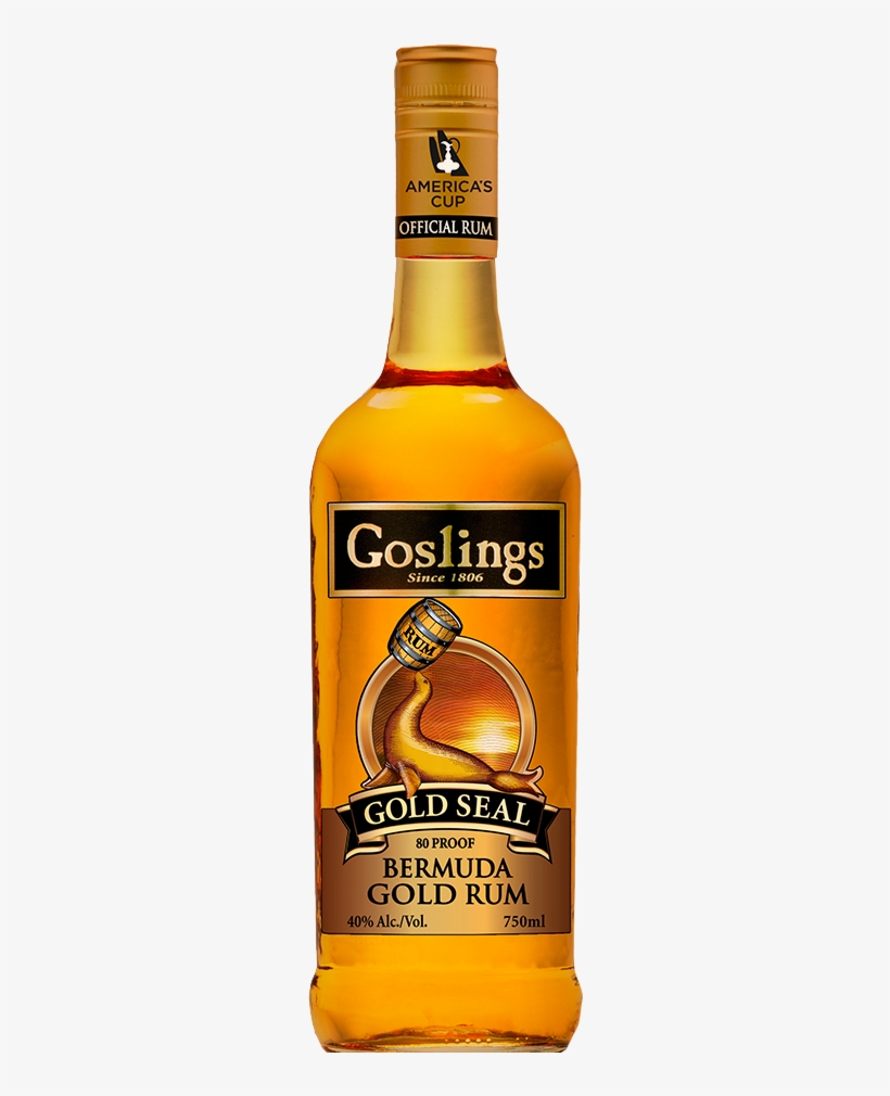 Gold Seal Rum - Goslings Gold Seal Rum, transparent png download