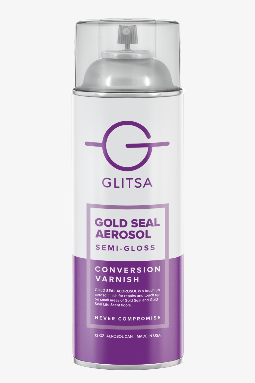 Glitsa Gold Seal Aerosol - Aerosol, transparent png download