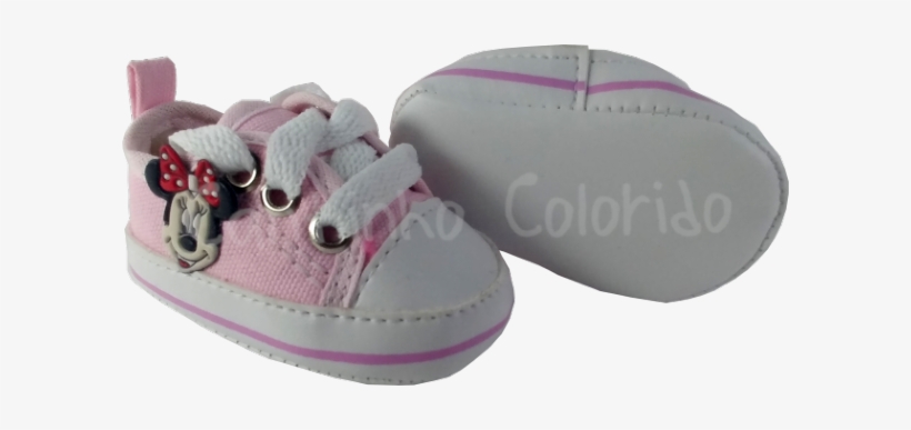 Tênis Infantil Minnie - Sneakers, transparent png download