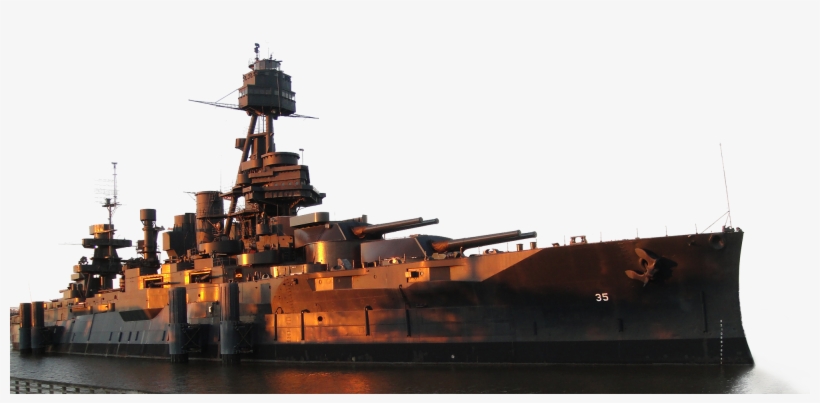 Clipart Stock Battleship Clipart - Battleship Uss Texas (bb-35), transparent png download