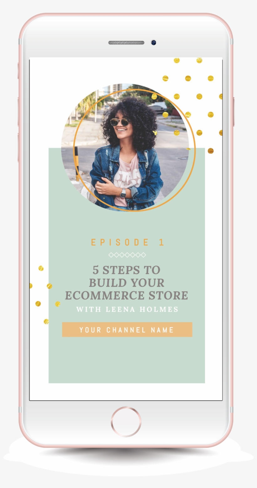 3 E-commerce Igtv Cover Template - Instagram Tv Cover, transparent png download