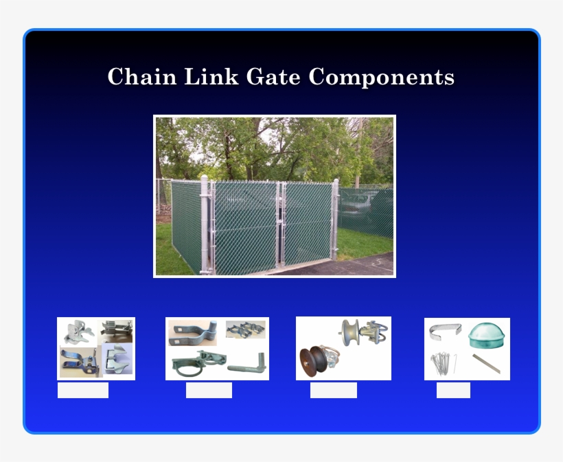 Chain Link Fence Hardware - Chain-link Fencing, transparent png download