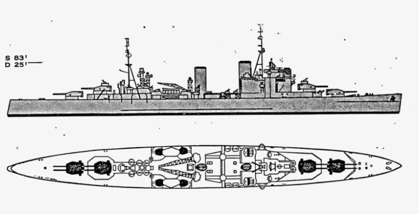 Battleship Torpedo Boat Heavy Cruiser Dreadnought - Ww1 British Battleship Diagram, transparent png download