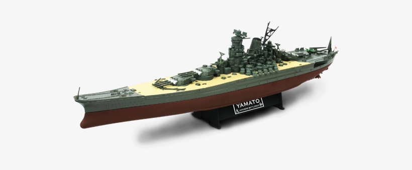 Japanese Battleship Yamato 1/700, transparent png download