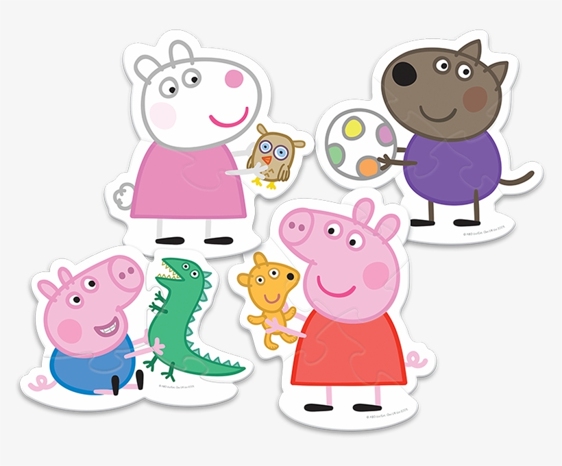 Show - Trefl Peppa Pig Baby Classic Puzzle (multi-colour), transparent png download