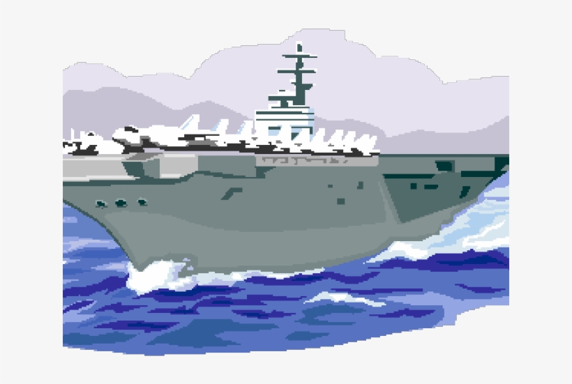 Navy Ships Clipart Navy Battleship - Military, transparent png download
