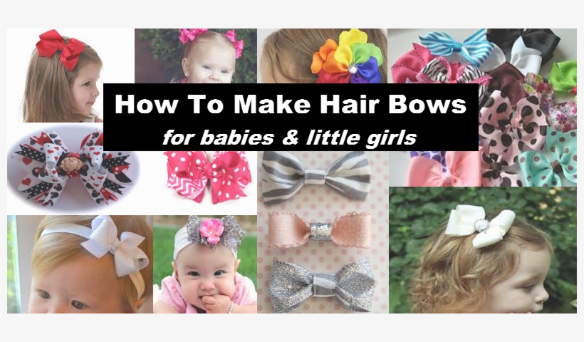 How To Make Hair Bows - Poppybows Flower Girl Hair Bow - Ivory Hair Bow - Cream, transparent png download