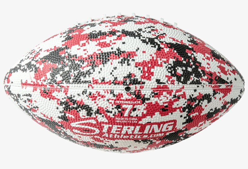 Digital Camo Rubber Camp Football - Multi-scale Camouflage, transparent png download