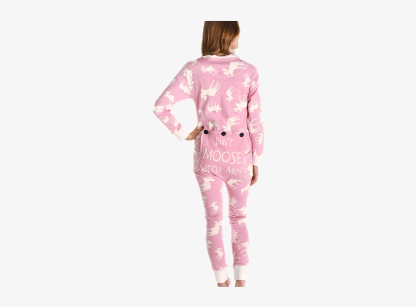 Classic Moose Pink - Dont Moose With Me Pajamas, transparent png download