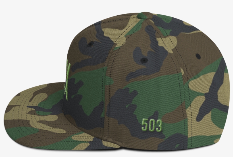 Pdx 503 Green Camo - Army Cap Png, transparent png download