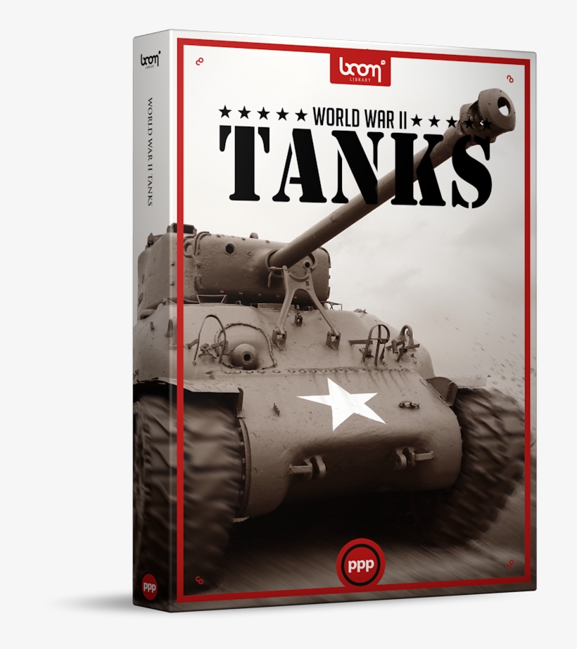 Ww2 Tanks Sound Effects Library Product Box - M4 Sherman, transparent png download