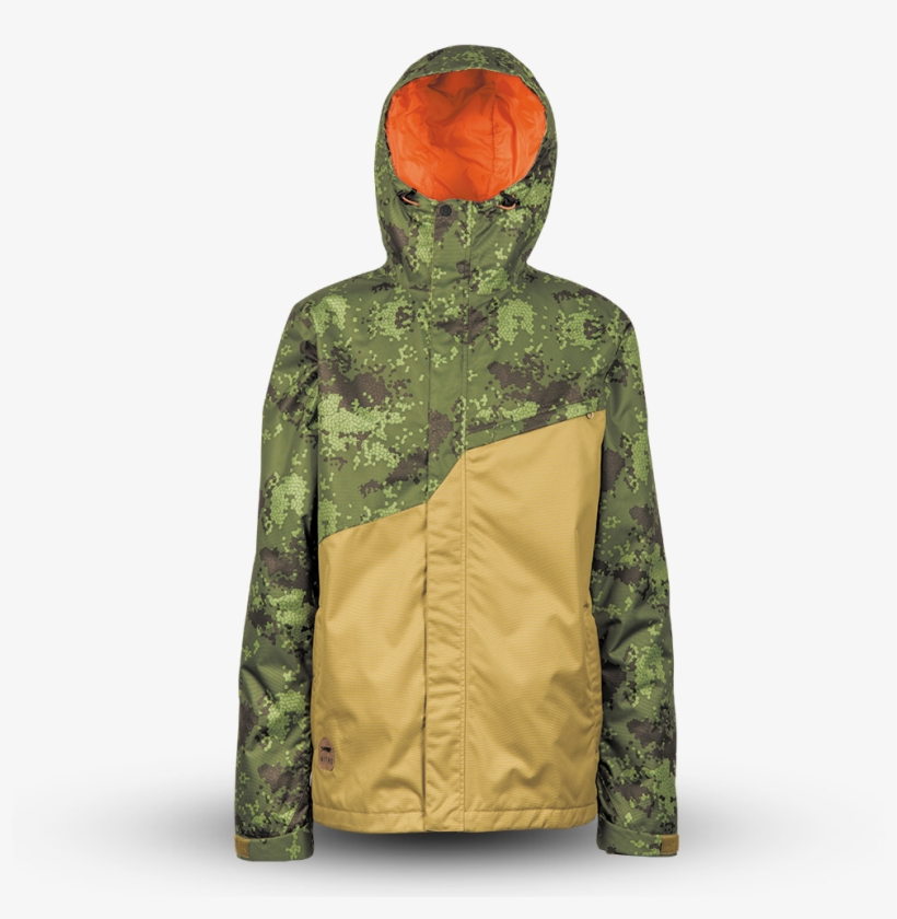Powell Camo Chino - Coat, transparent png download