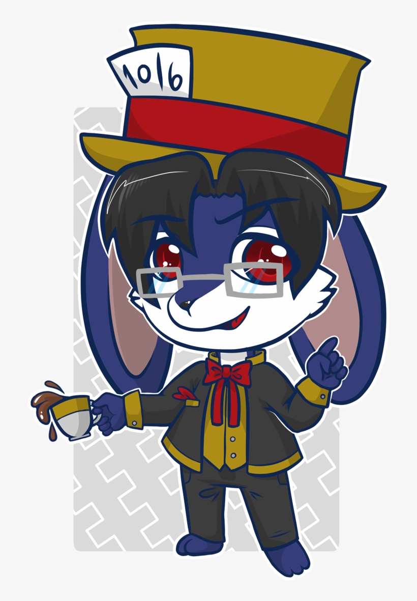Mad Hatter Adrian By Ryuu1ch1 - Cartoon, transparent png download