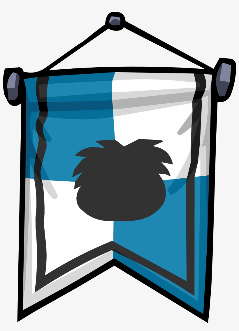 Ye Olde Blue Banner Icon 697 - Icon, transparent png download