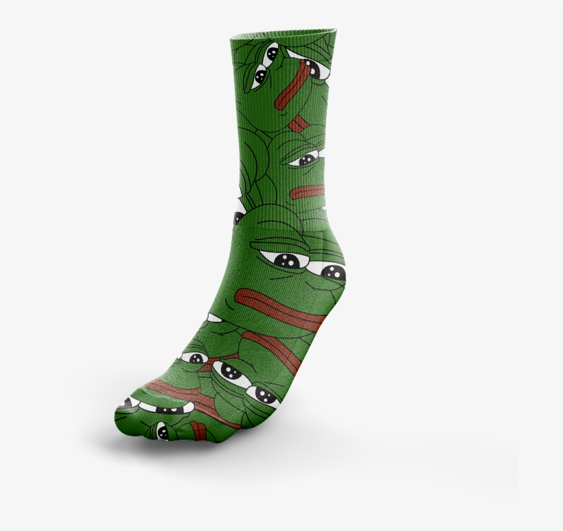 Image Of Pepe - Sock, transparent png download