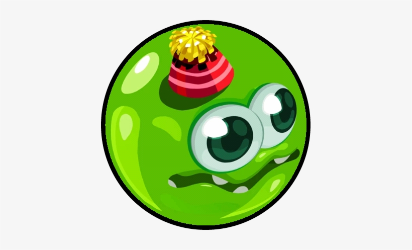 Birthday Blob Circled - Agario Birthday Blob, transparent png download