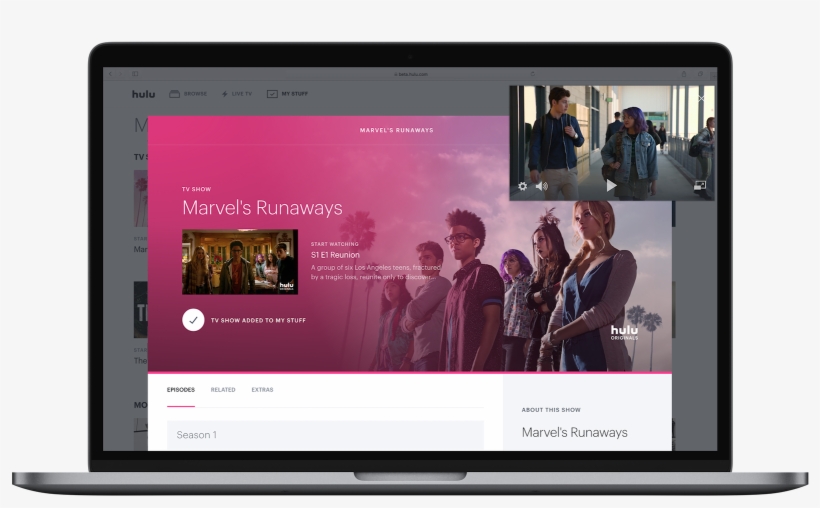 Hulu Also Improved The Search Function And Made Its - Hulu, transparent png download