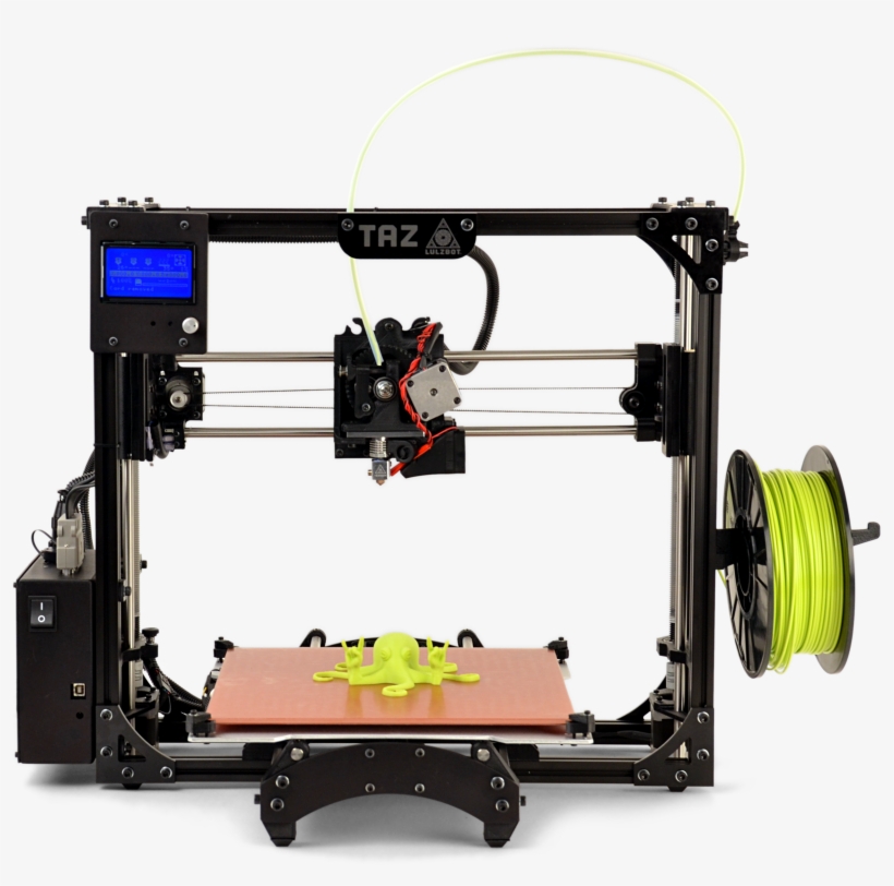 Suited For Intermediate Users - Lulzbot Taz 5, transparent png download