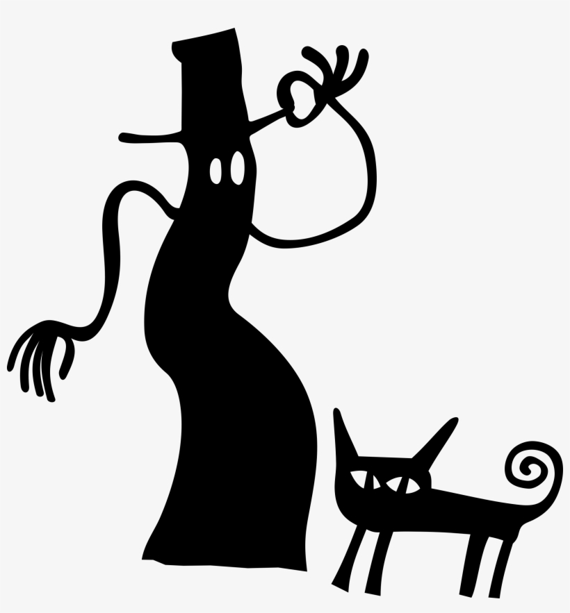 Black Blob Icons Png - Boogeyman Cartoon, transparent png download