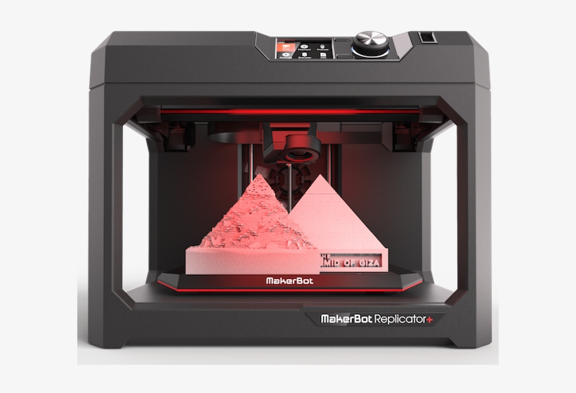 Look No Further, The Future Of Printing Has Arrived - Makerbot Replicator+ 3d Printer (mp07825), transparent png download