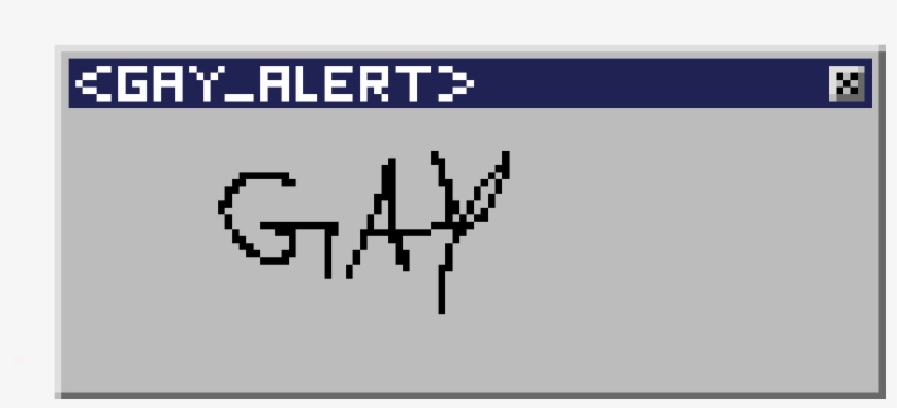 Gay Alert - Gay, transparent png download
